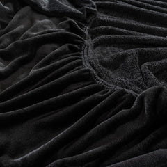 Velvet spread Sheet - Black